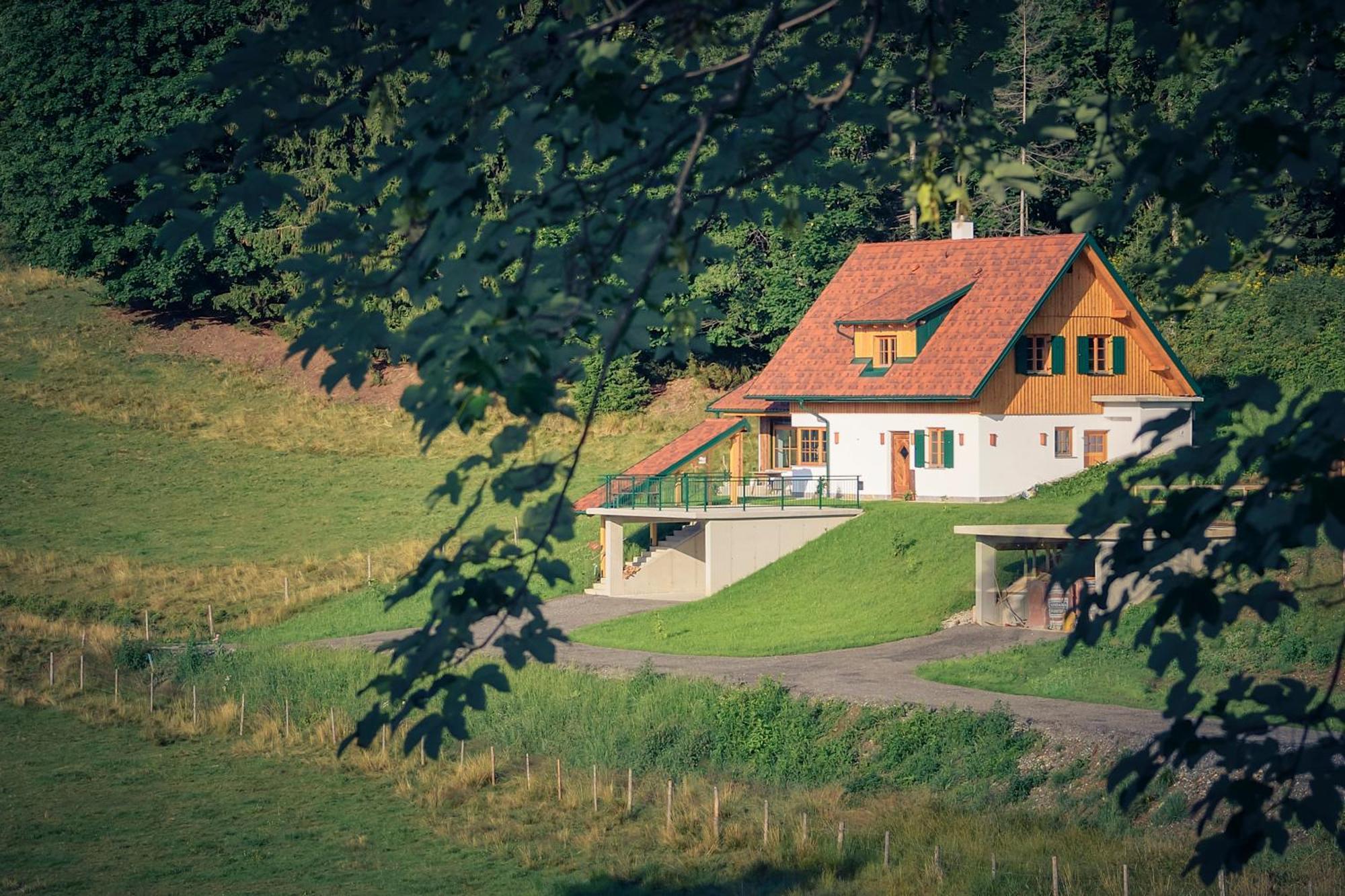 Ferienhaus Almruhe Schwanberg Esterno foto